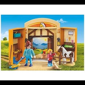 Play mobile Pony Stable Play Box